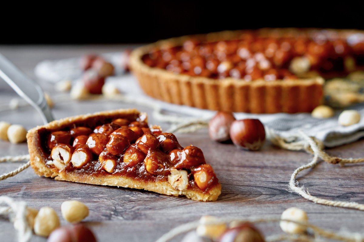 Crostata di nocciole