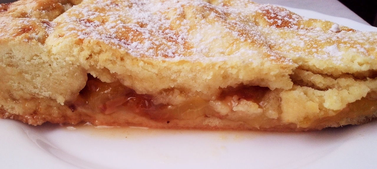 Crostata di pesche