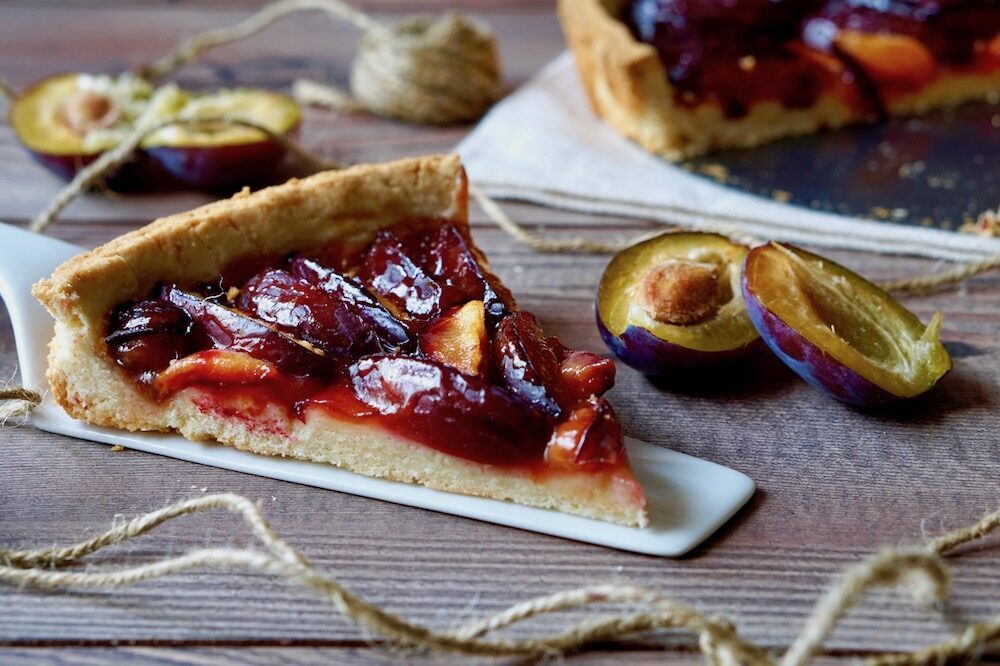 Crostata di prugne