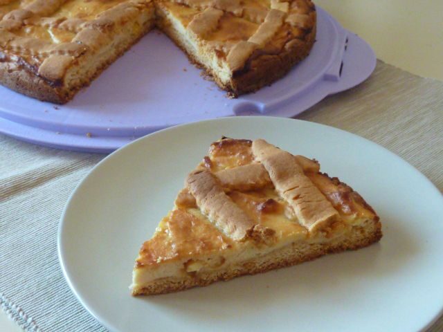 Crostata di ricotta alla pugliese