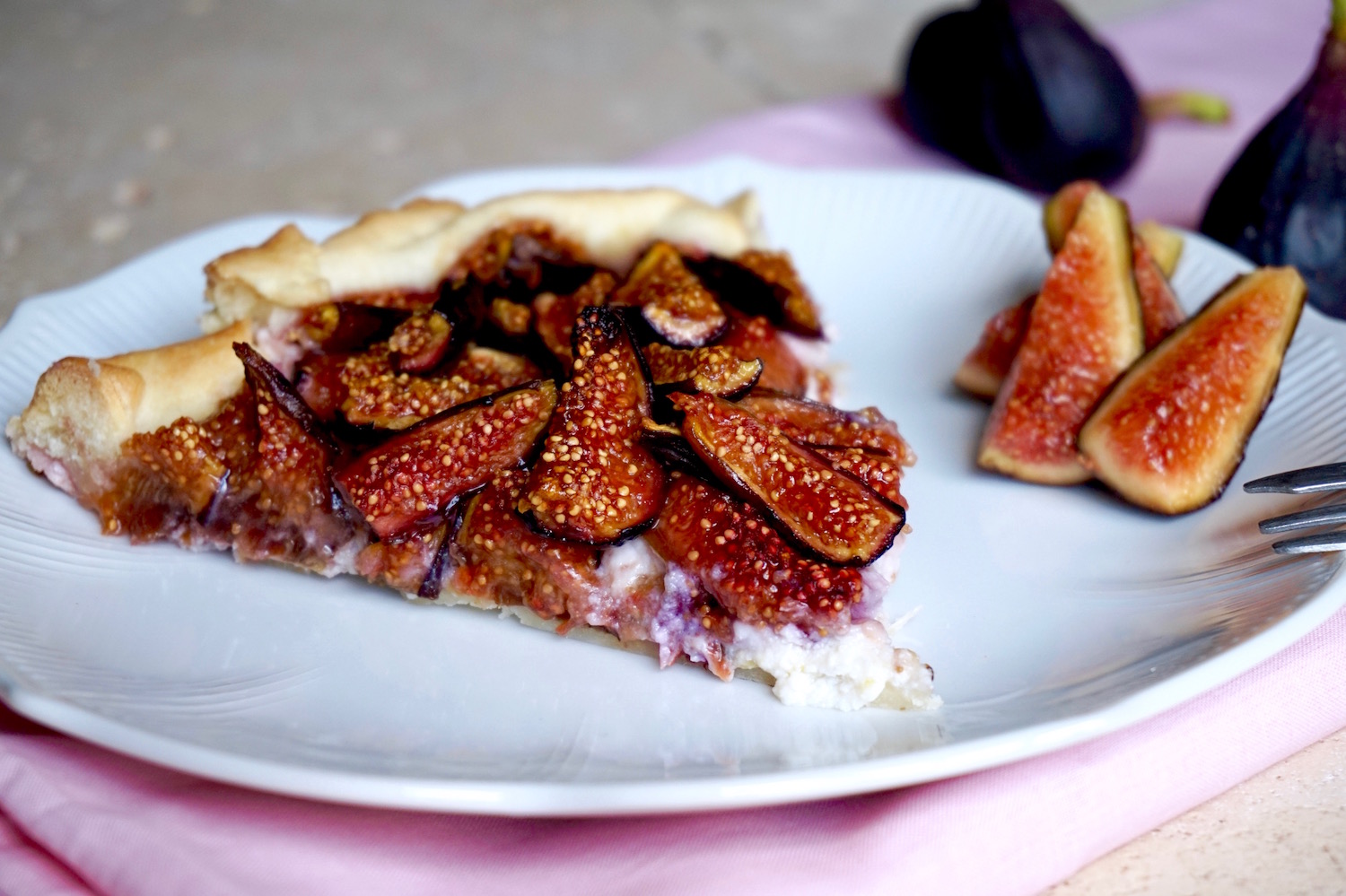 Crostata di Ricotta e Fichi