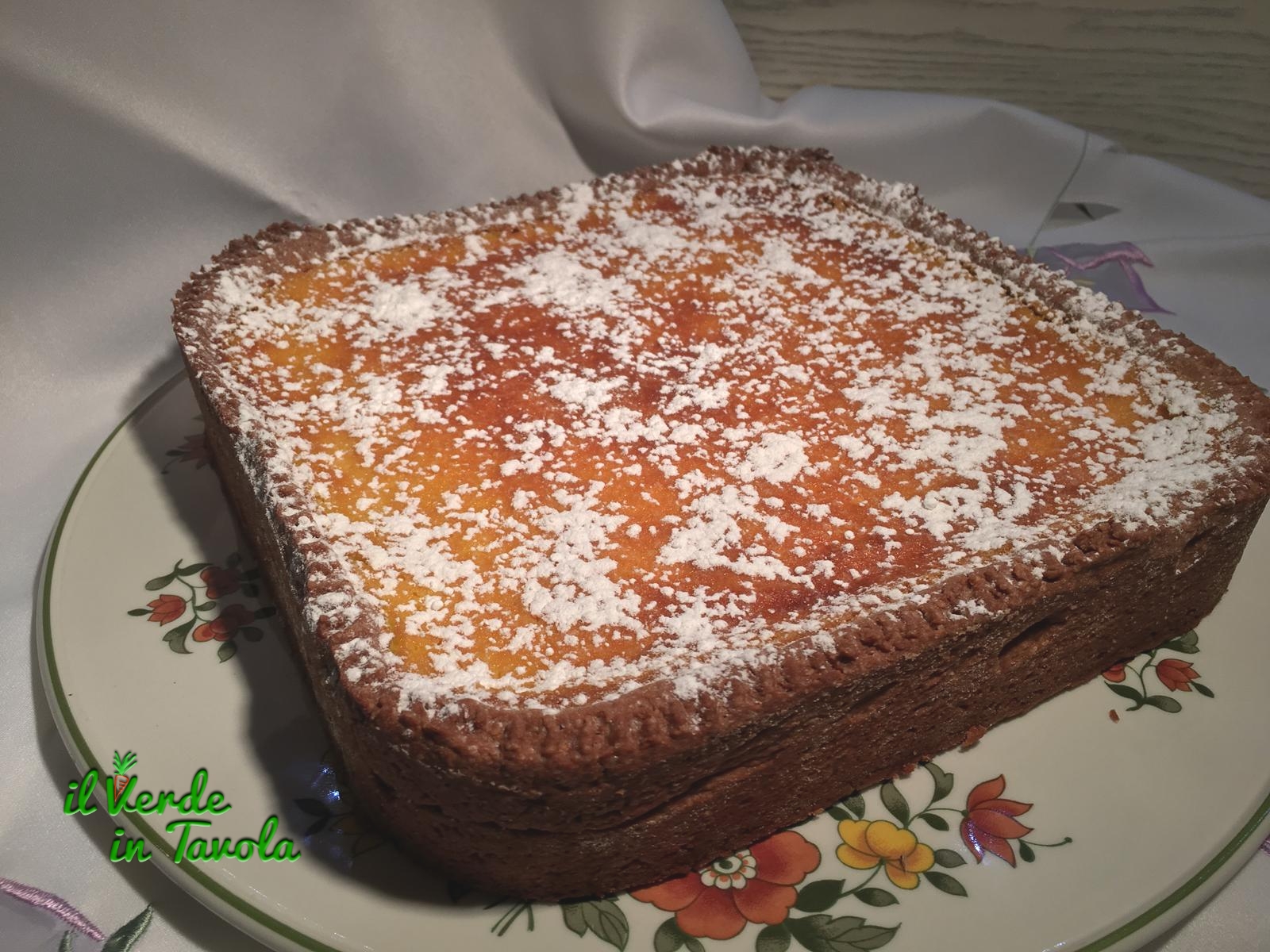 Crostata di ricotta e nocciole