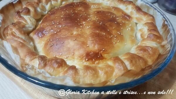 Crostata di sfoglia ripiena di gloria kitchenusa