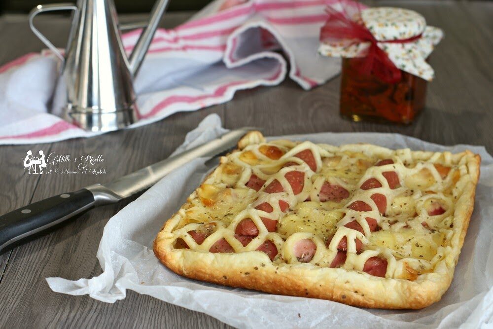 Crostata di sfoglia salata, ricetta veloce