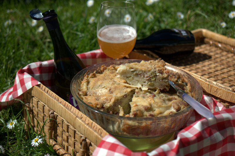 Crostata di tagliolini