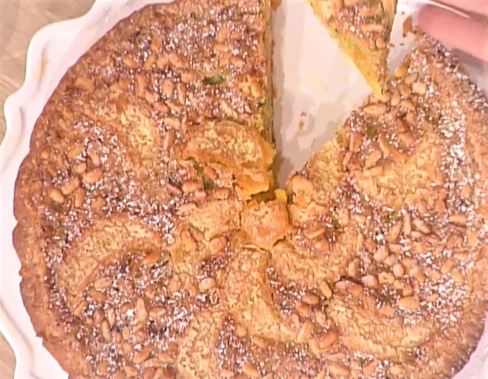 Crostata di zucchine e pinoli da la prova del cuoco