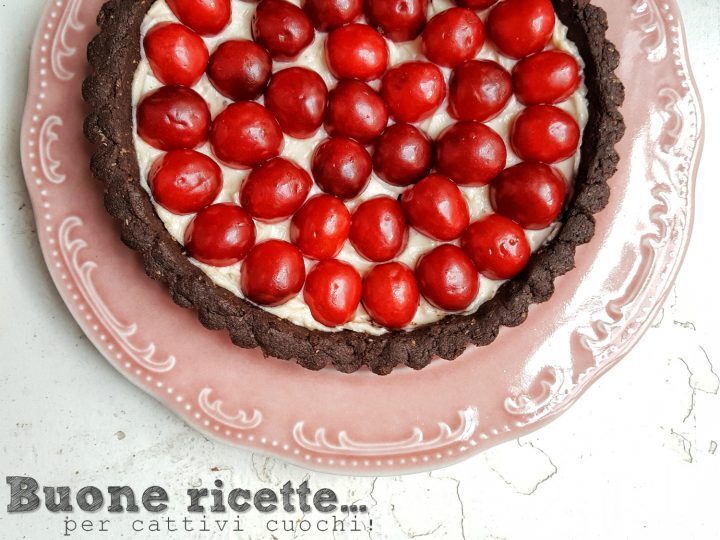 Crostata estiva di ciliegie
