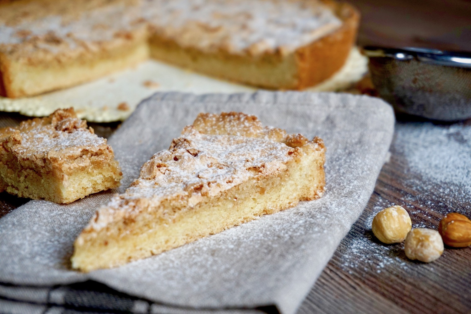 Crostata facile alle nocciole