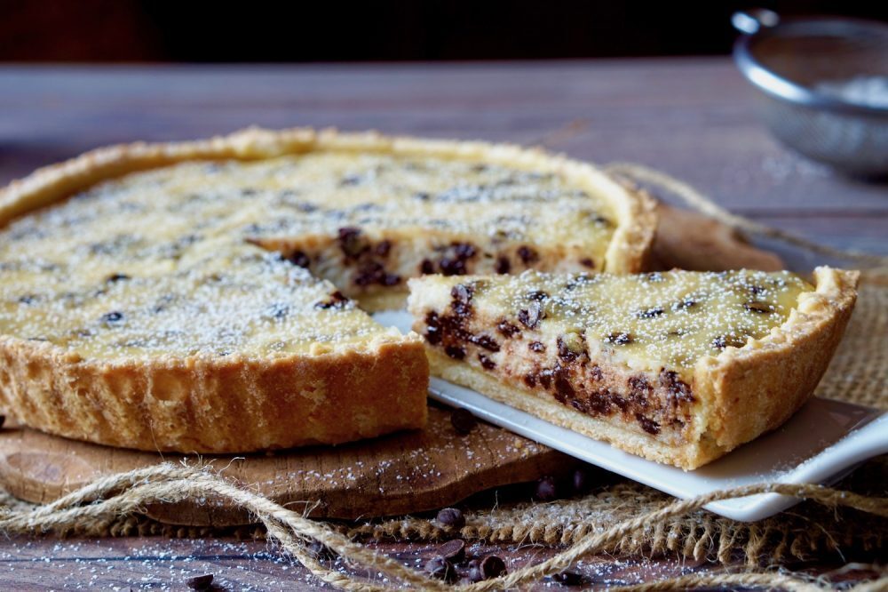 Crostata facile ricotta e cioccolato