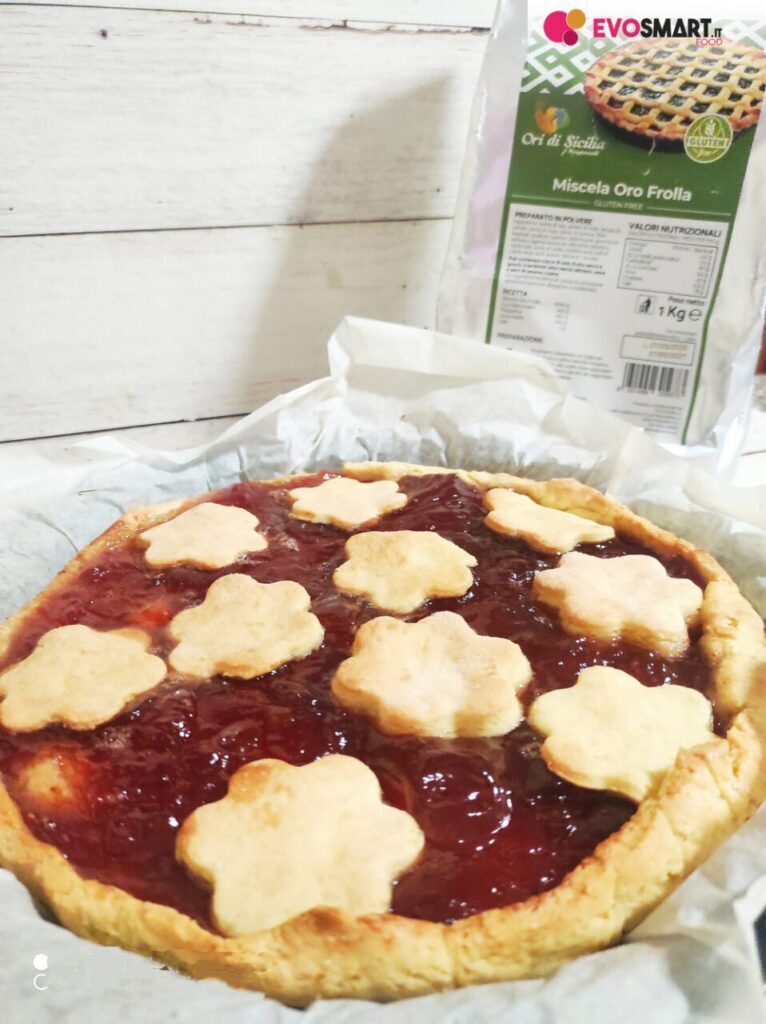 Crostata fit alla marmellata : senza glutine e lattosio