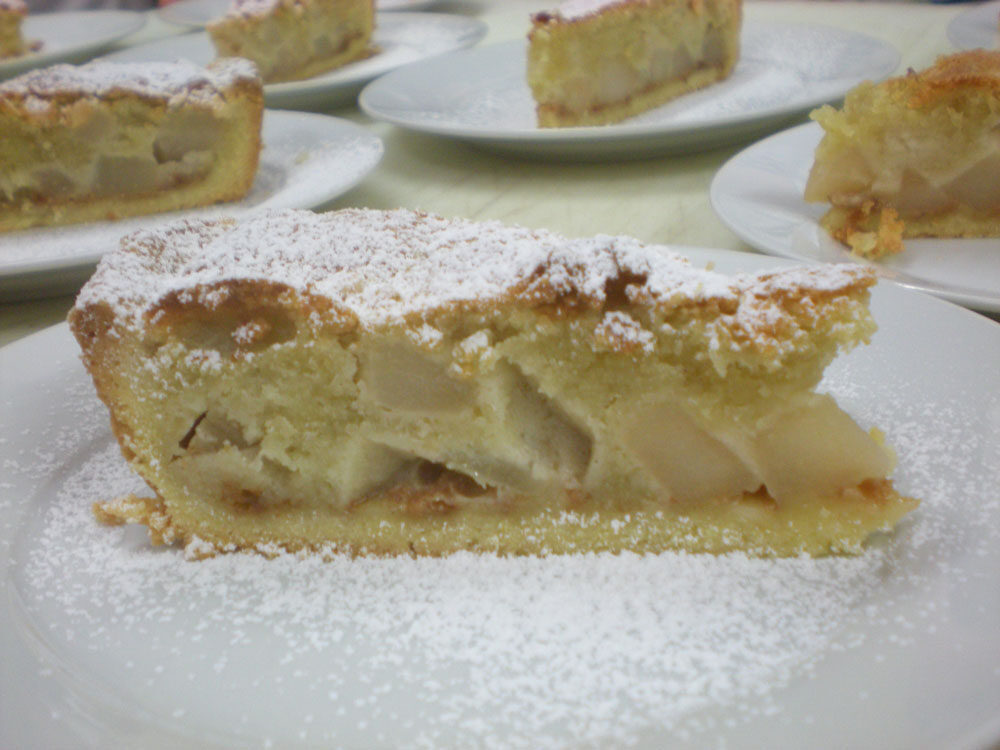 Crostata frangipane e pere