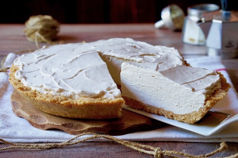 Crostata fredda al caffè