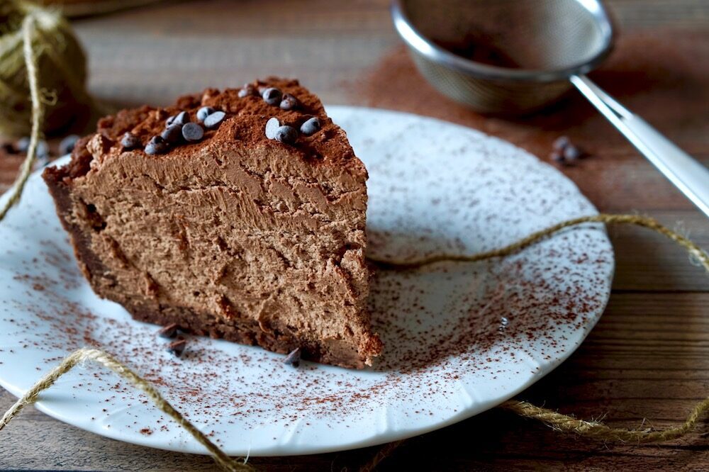 Crostata fredda al cioccolato