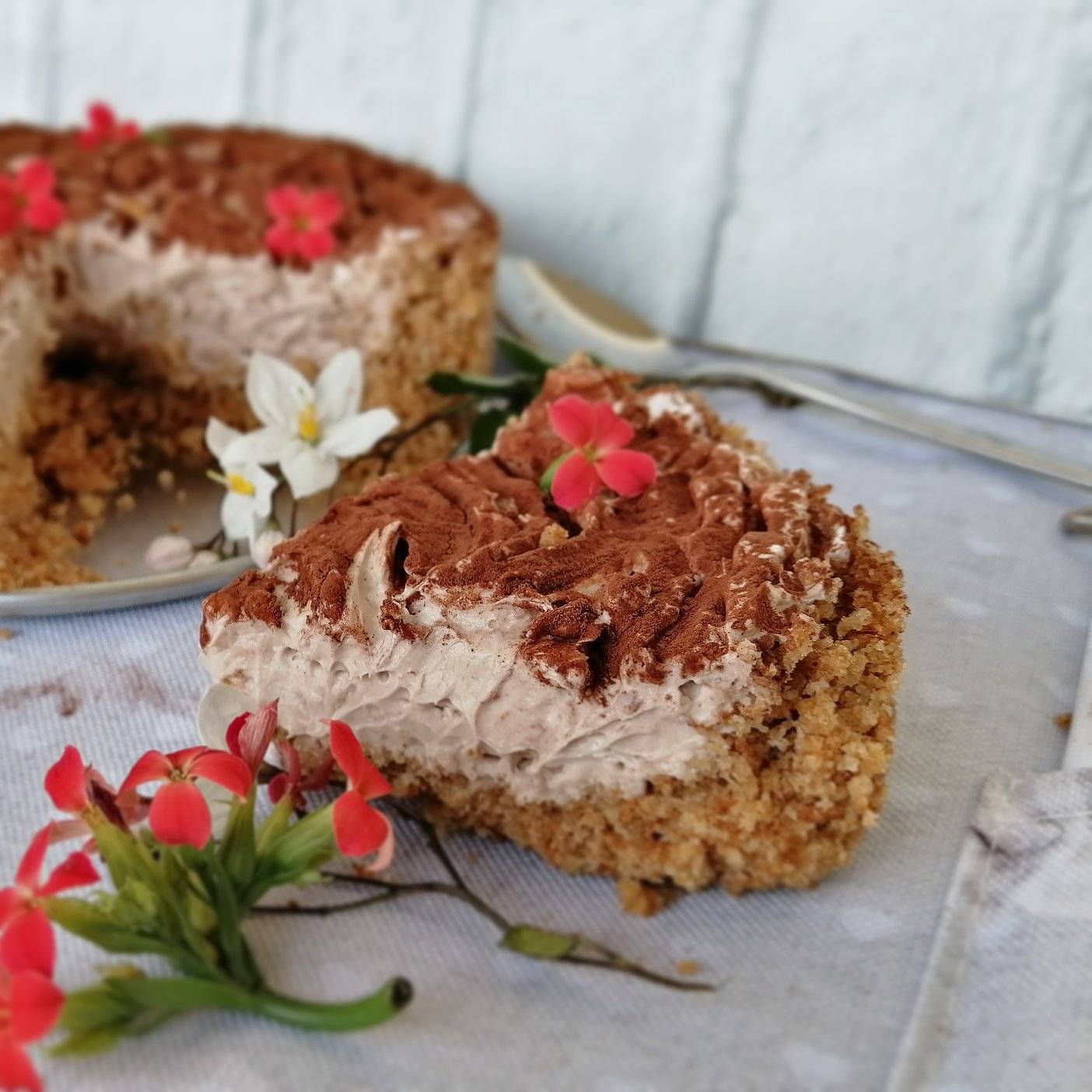 Crostata fredda al gusto tiramisù