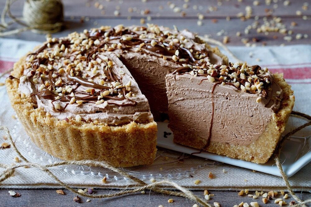 Crostata fredda alla nutella