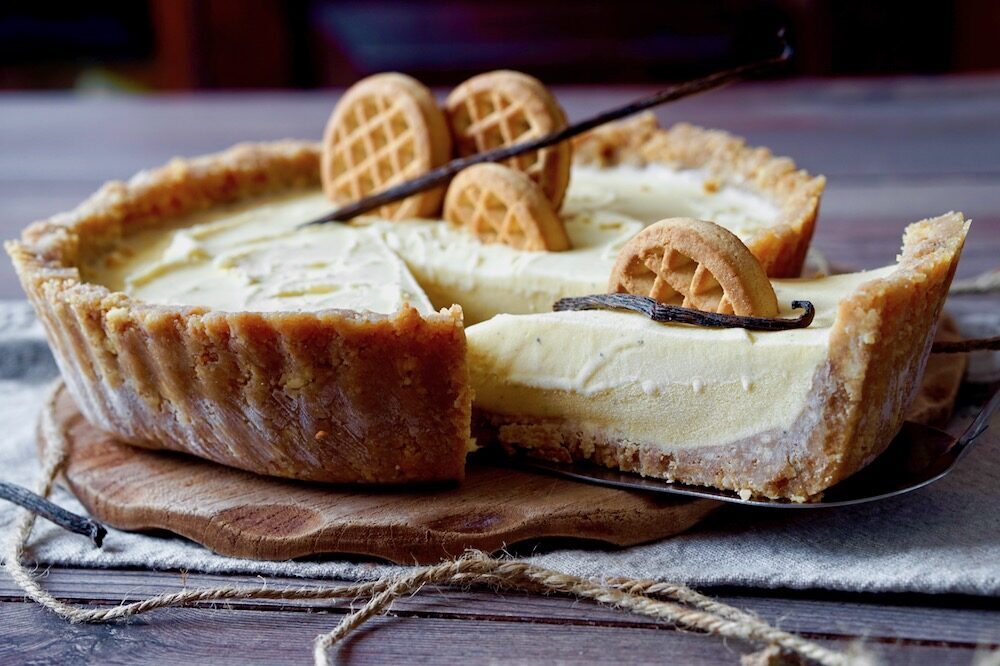 Crostata gelato alla crema