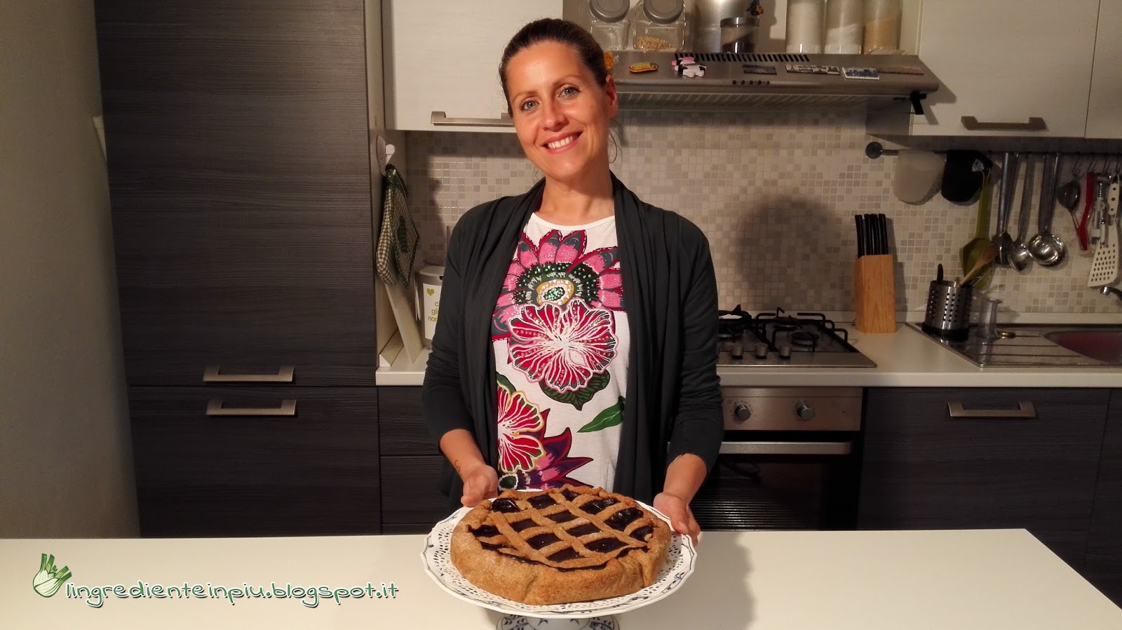 Crostata integrale al cacao – Videoricetta