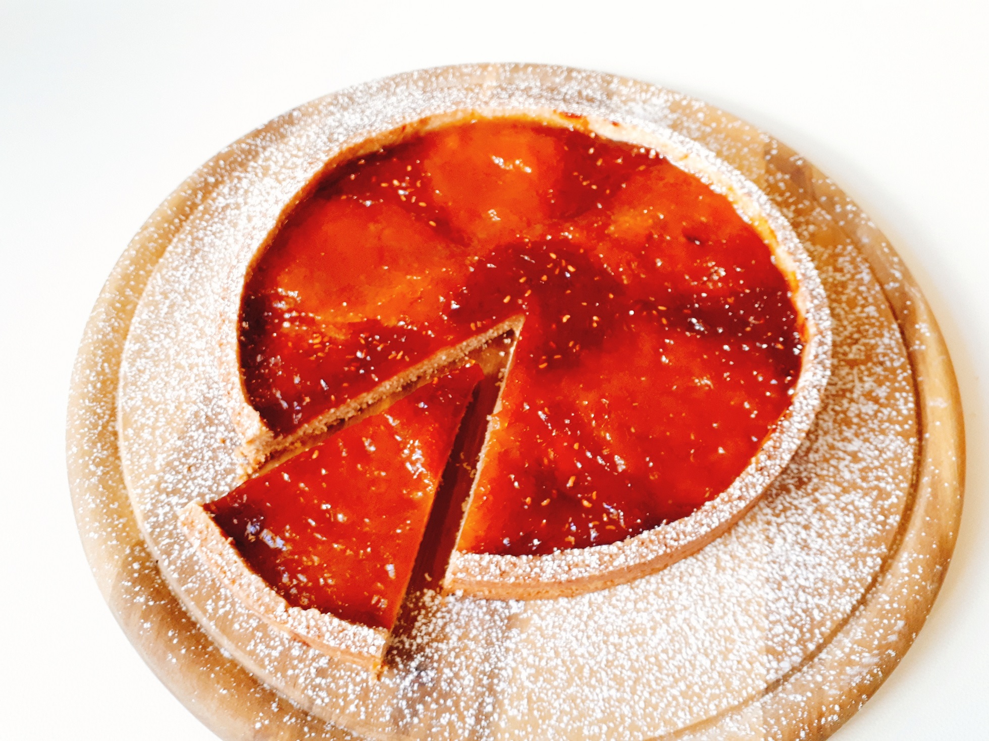 Crostata integrale doppio sapore