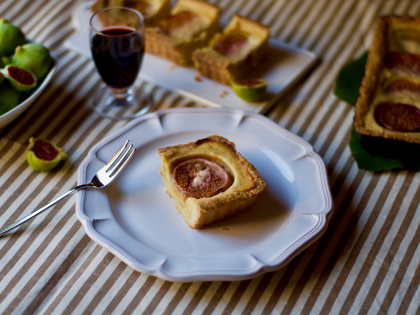 Crostata “mandorlata” ai fichi