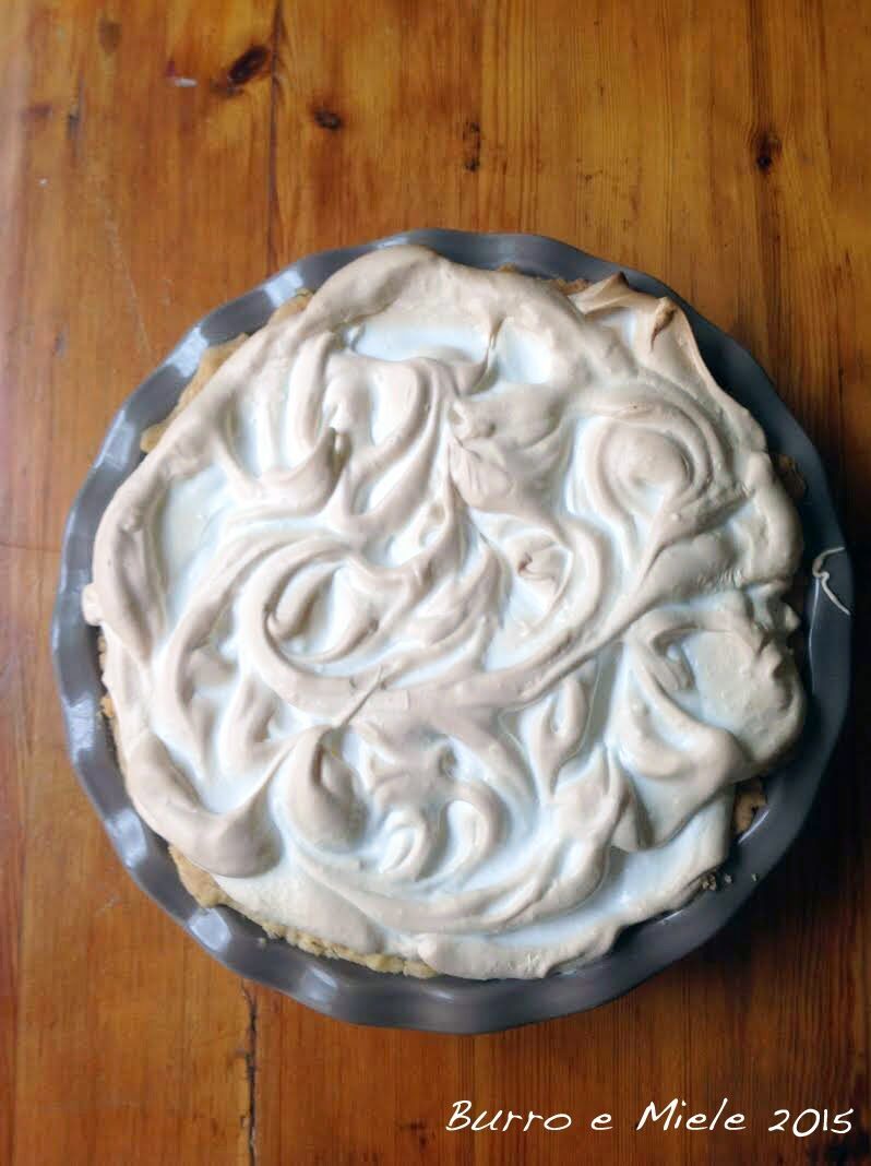Crostata meringata al limone, per uno sbattito di ciglia