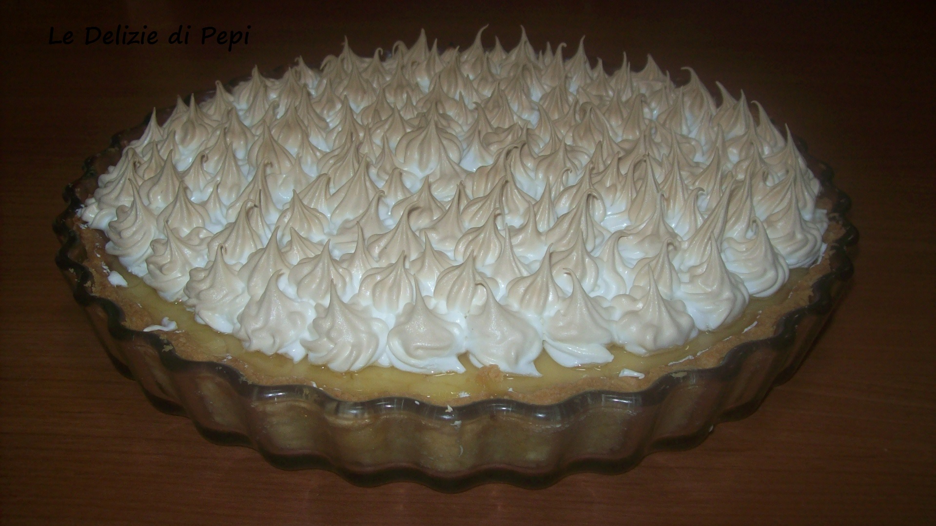 Crostata meringata al limone