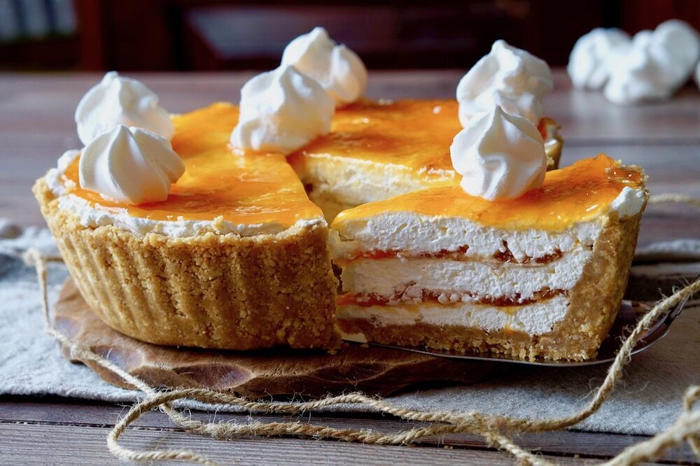 Crostata meringata alla marmellata