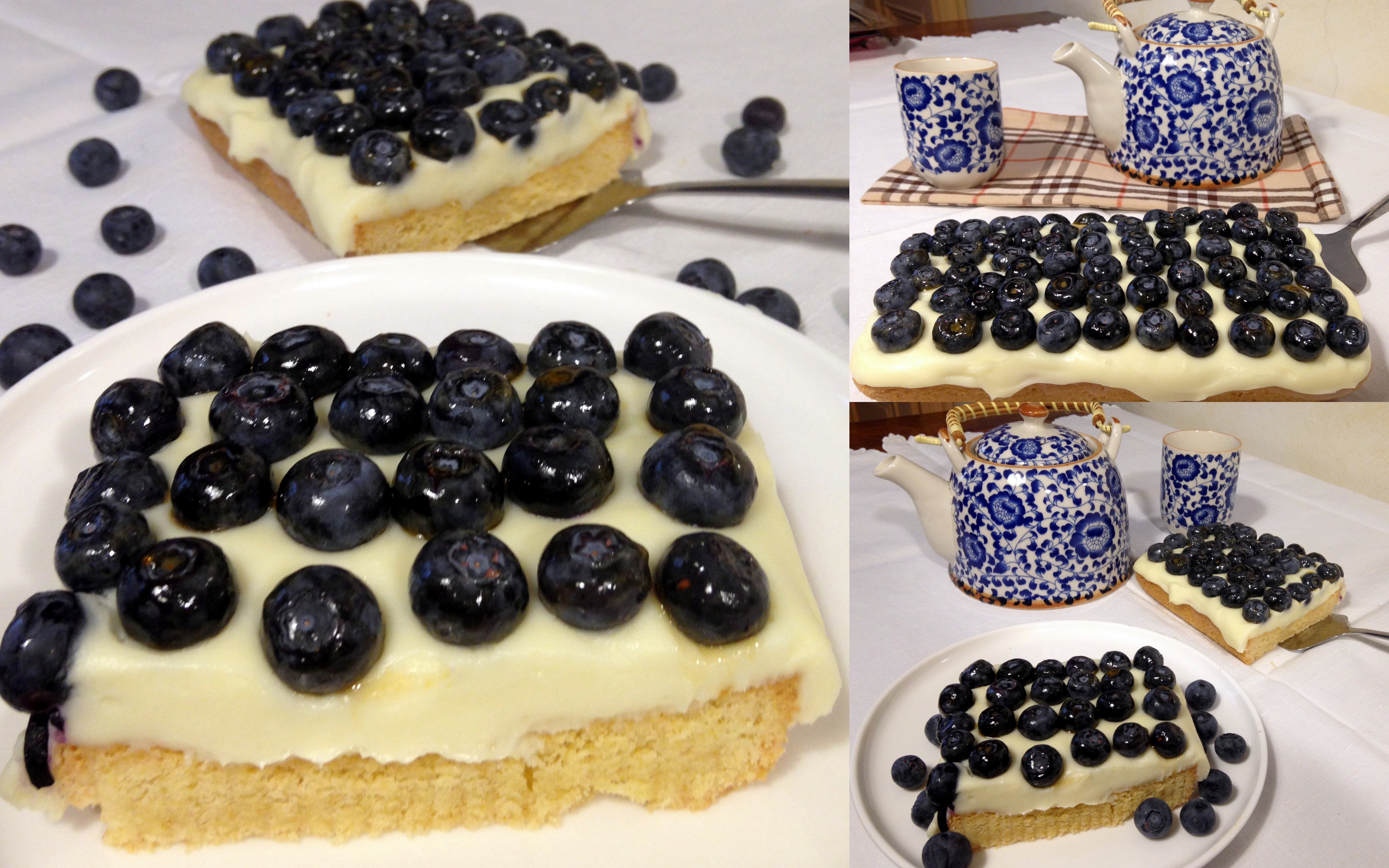 Crostata mirtilli e cioccolato bianco