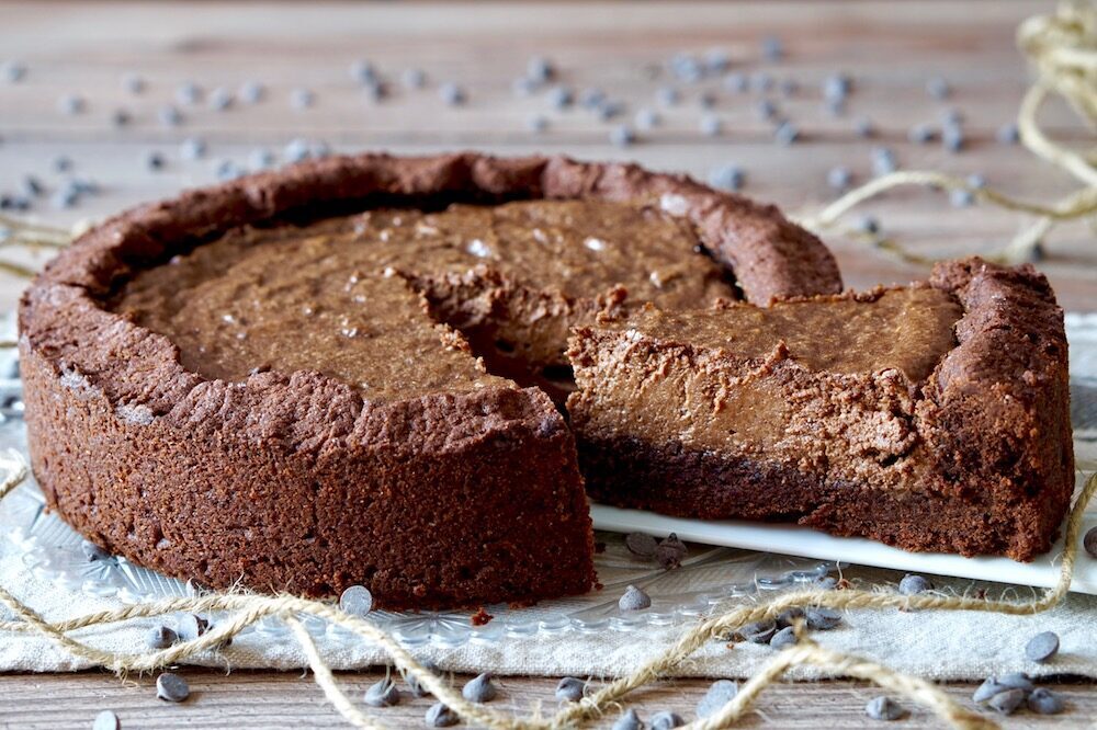 Crostata morbida al cioccolato e ricotta