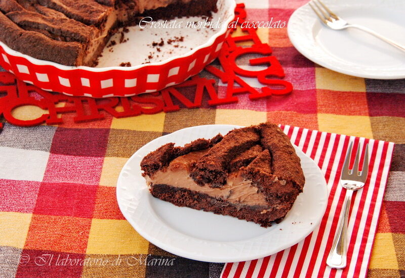 Crostata morbida al cioccolato
