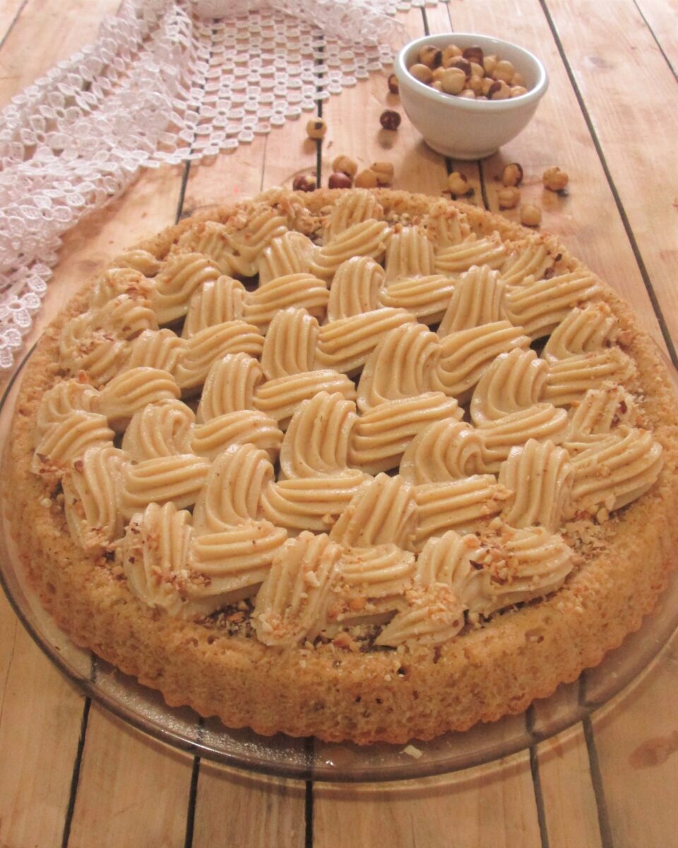 Crostata morbida alle nocciole