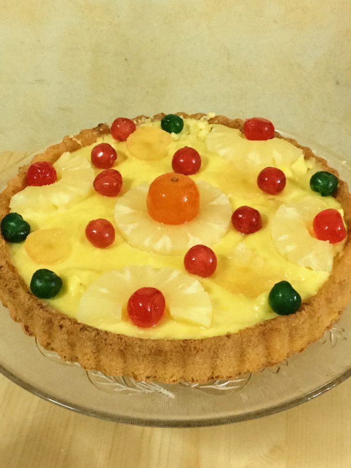Crostata morbida con crema pasticcera