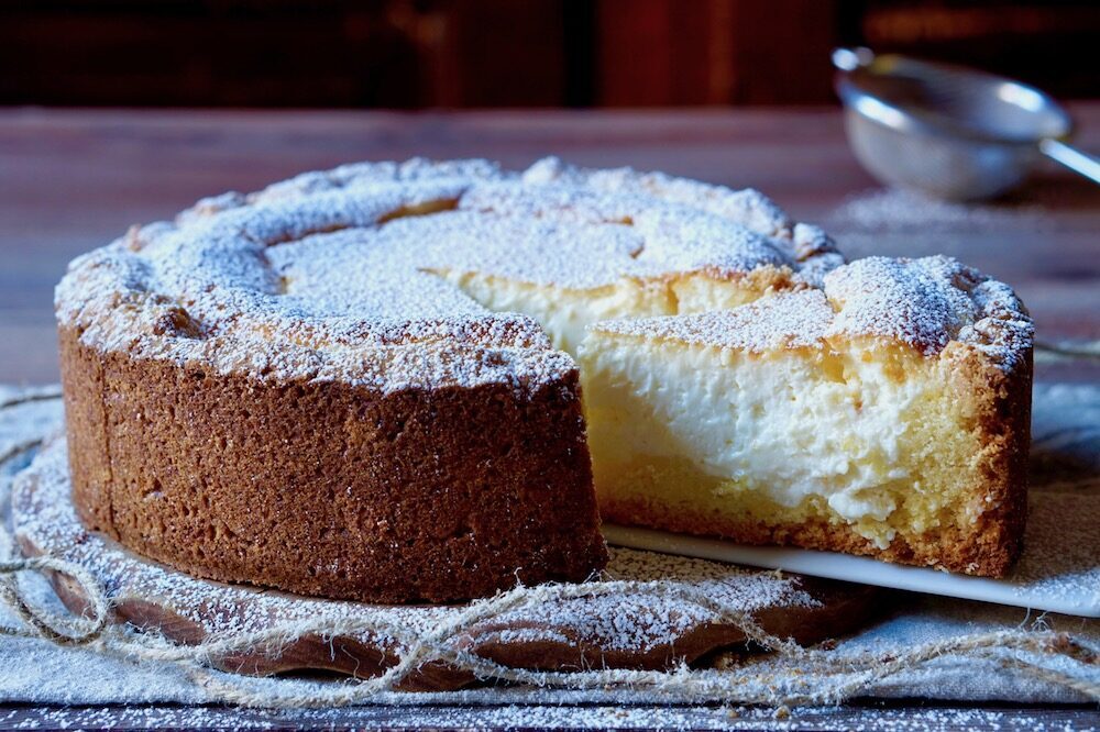 Crostata morbida con ricotta e mascarpone