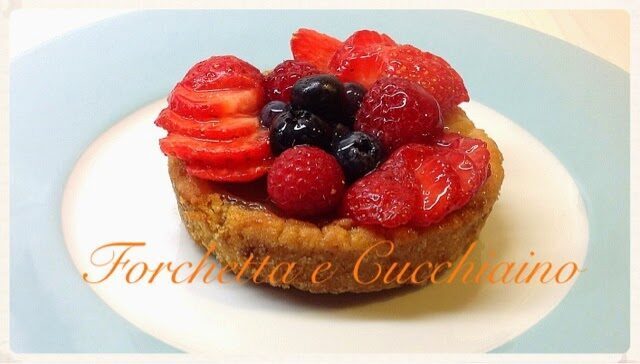 Crostata morbida di frolla all’olio con crema di limoni