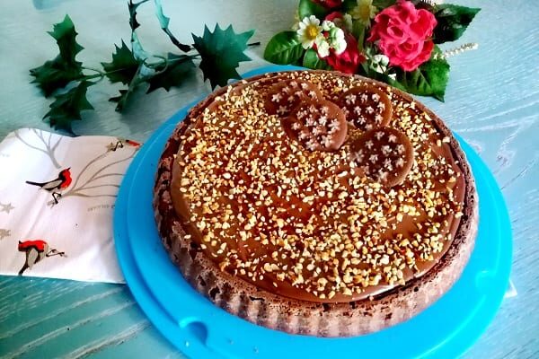 Crostata morbida pan di stelle con nutella, ricetta tradizionale e bimby