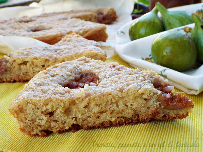 Crostata morbida ricotta e fichi