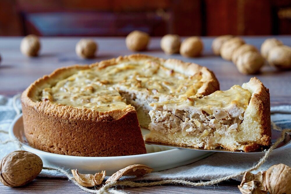 Crostata Morbida Ricotta e Noci