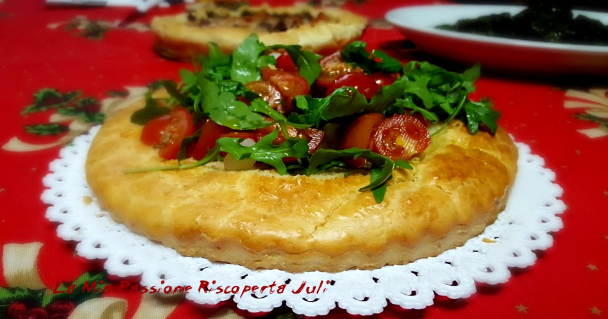 Crostata morbida salata