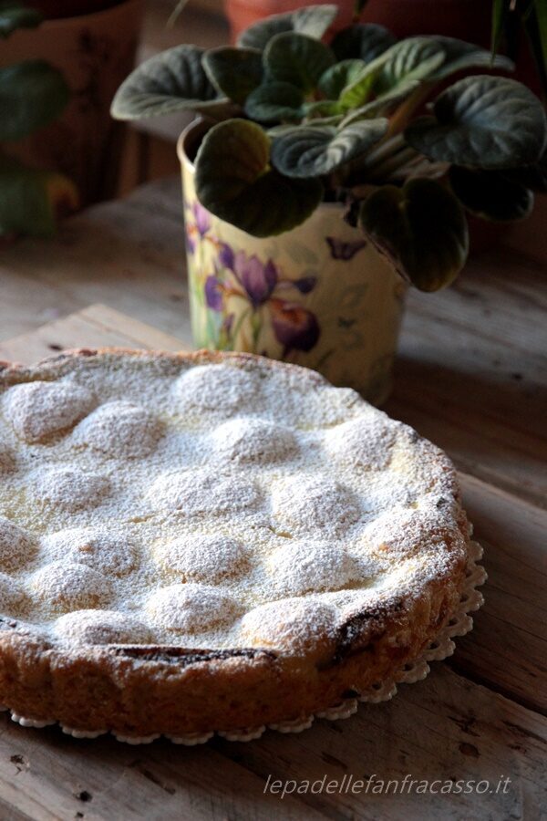 CROSTATA MORBIDOSA DI LULLY CON RICOTTA E NOCCIOLATA