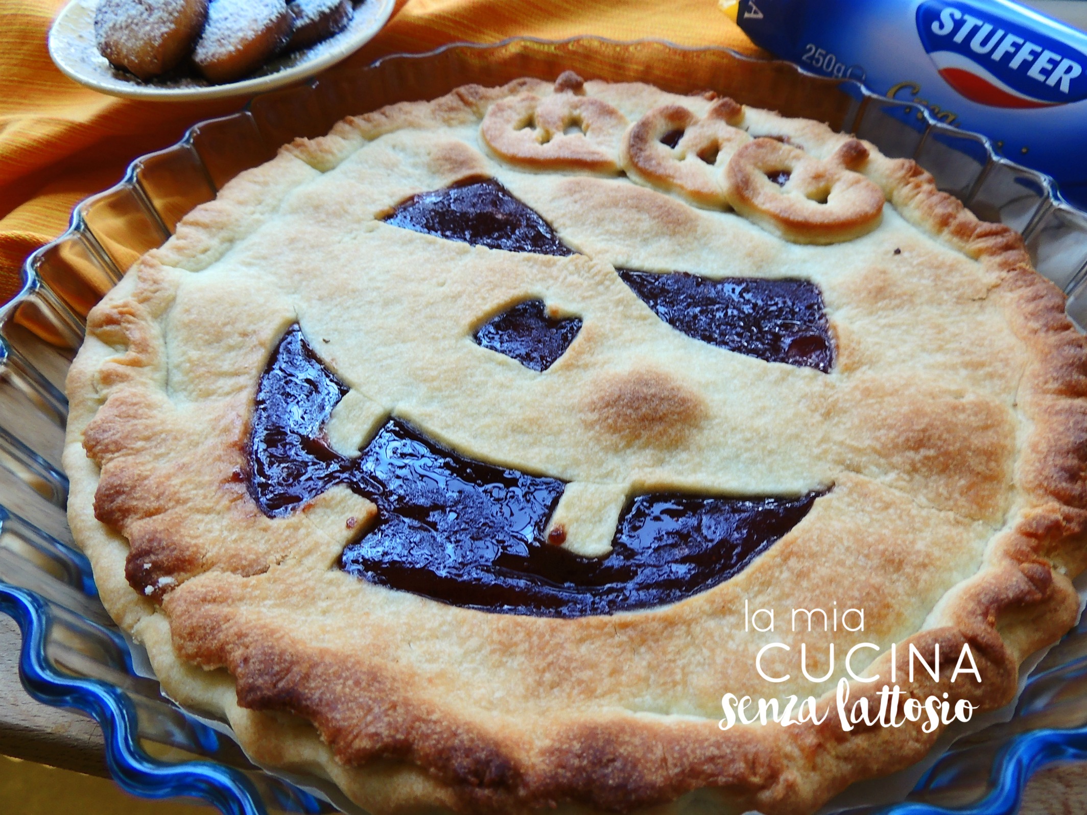 Crostata mostruosa senza lattosio – ricetta veloce