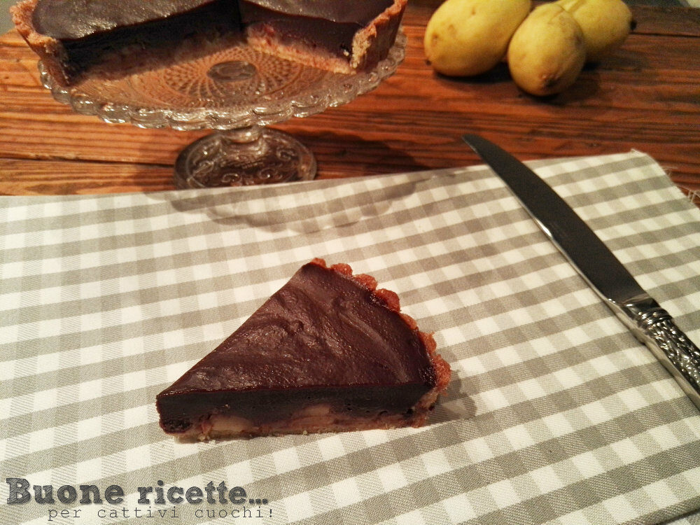 Crostata pere e cioccolato