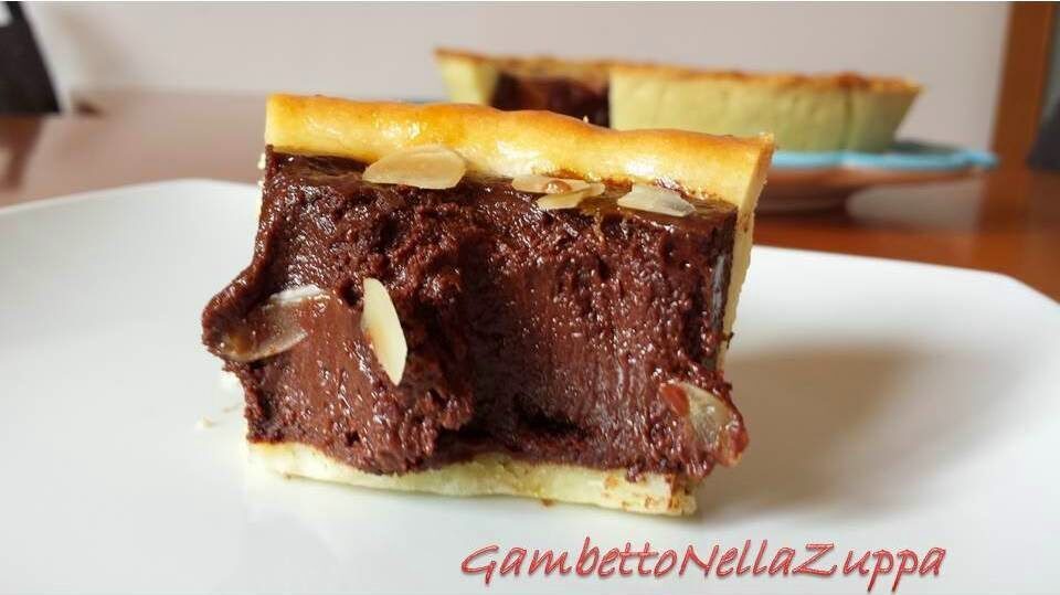 Crostata pere e cioccolato
