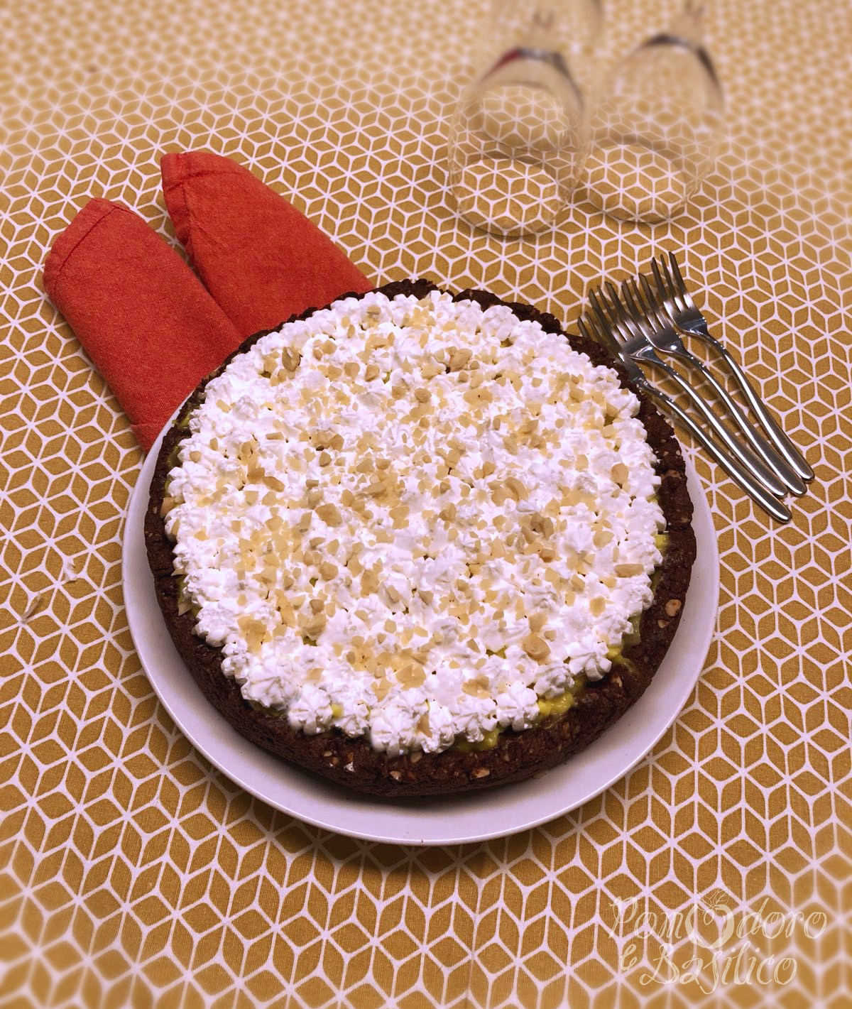 Crostata ricca alle pere