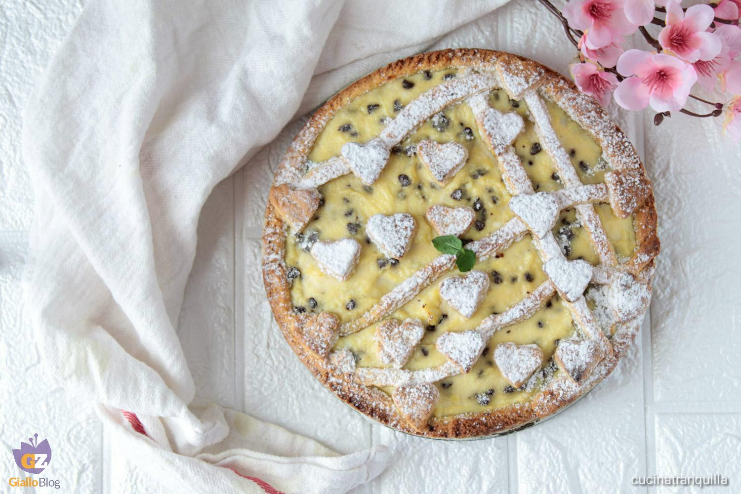 Crostata ricotta e cioccolato