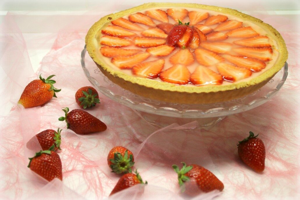 Crostata ricotta e fragole