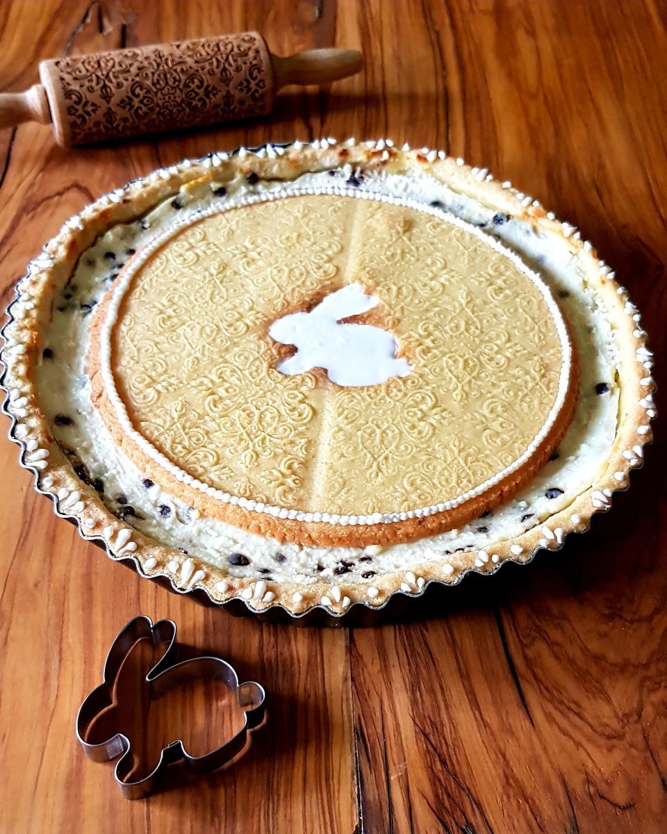 Crostata ricotta, pere e cioccolato