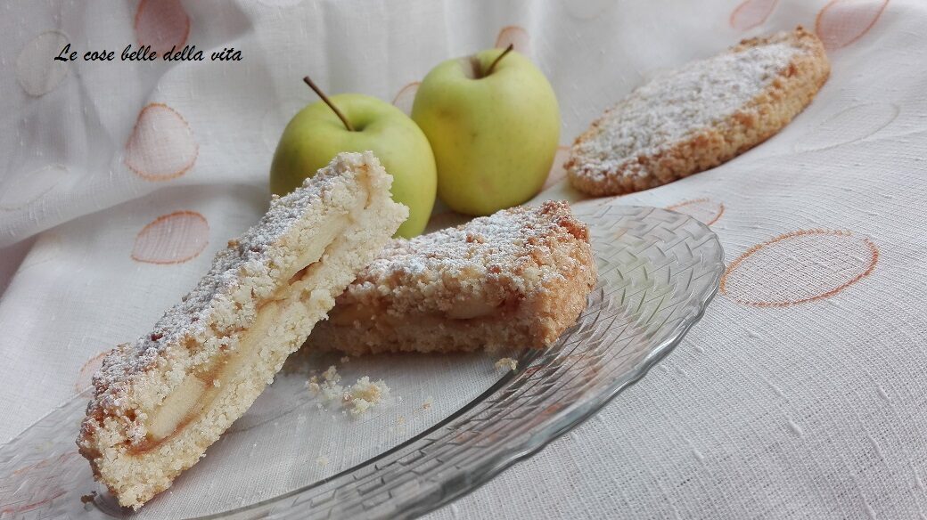 Crostata ripiena di  mele