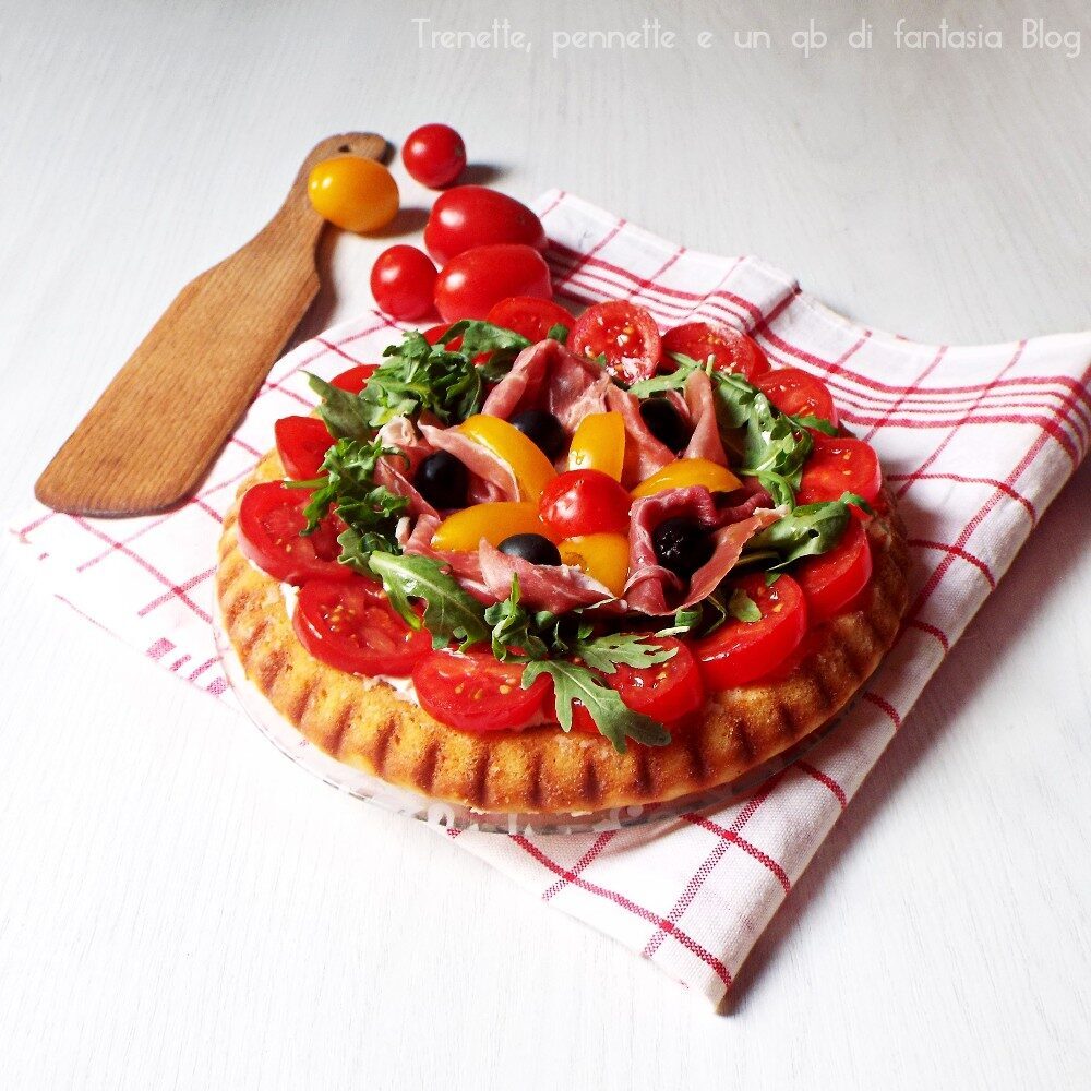 Crostata salata al cucchiaio a base morbida