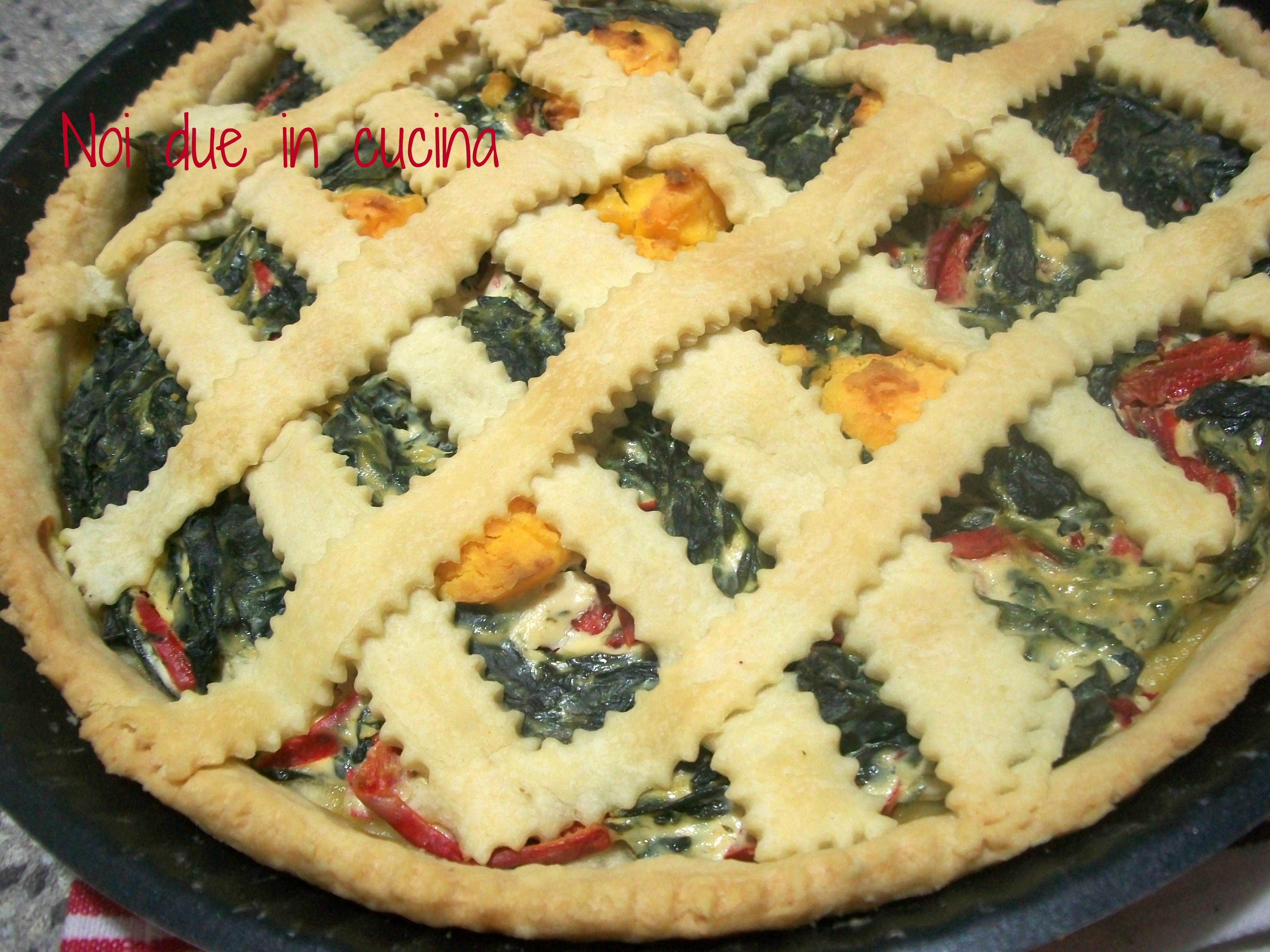 Crostata salata alle verdure