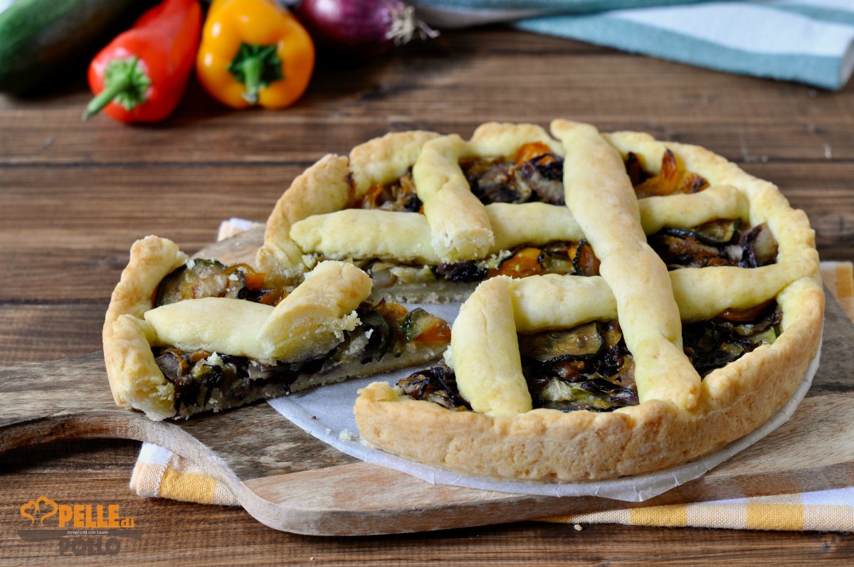 Crostata salata alle verdure
