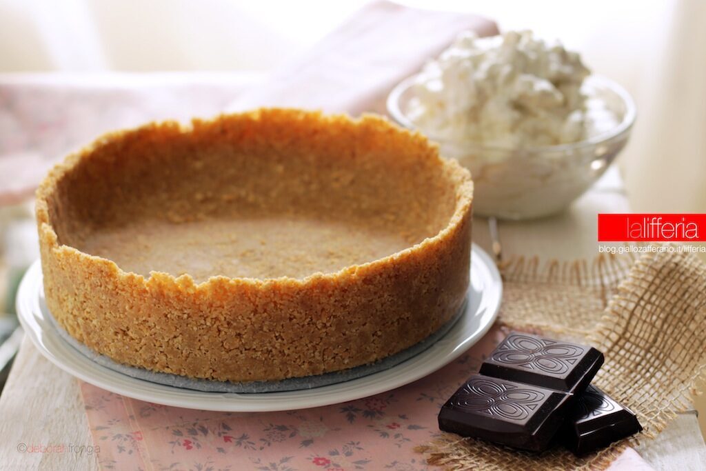 Crostata senza cottura, base per torte universale
